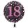 18-as Happy Birthday Pink Szülinapi Fólia Lufi