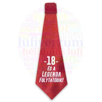   18 és a Legenda Folytatódik! Születésnapi Számos Nyakkendő