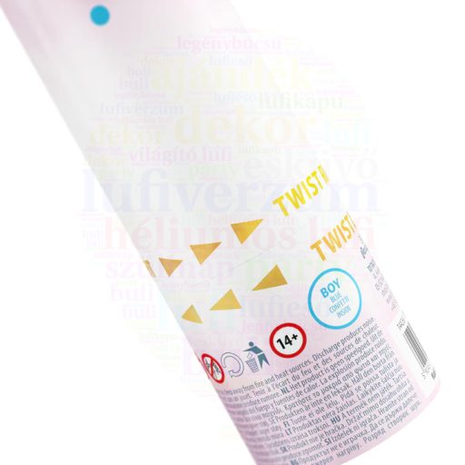 40 cm-es, Kék Kerek Konfettiket Kilövő Konfetti Ágyú