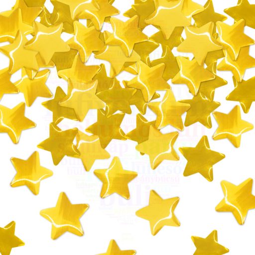 60 cm-es, Arany Csillagokat Kilövő Parti Konfetti Ágyú