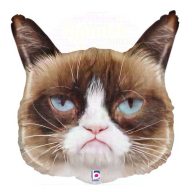 Grumpy cat Fólia lufi - 61 cm