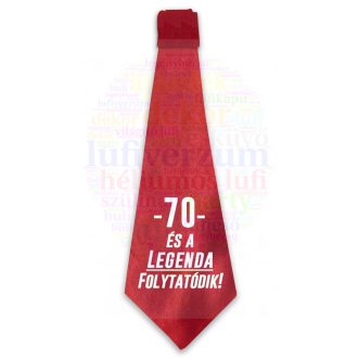   70 és a Legenda Folytatódik! Születésnapi Számos Nyakkendő