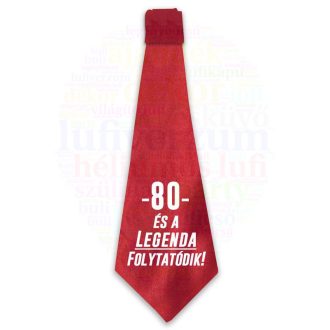   80 és a Legenda Folytatódik! Születésnapi Számos Nyakkendő