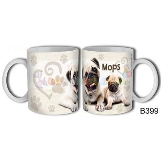 Mops – Kutyás bögre