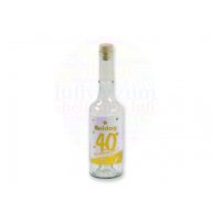   Boldog 40. szülinapot! – Születésnapi pálinkás üveg 0,5l