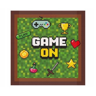 Game On papírszalvéta 20 db-os 33x33 cm