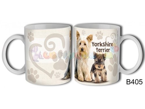 Yorkshire terrier – Kutyás bögre