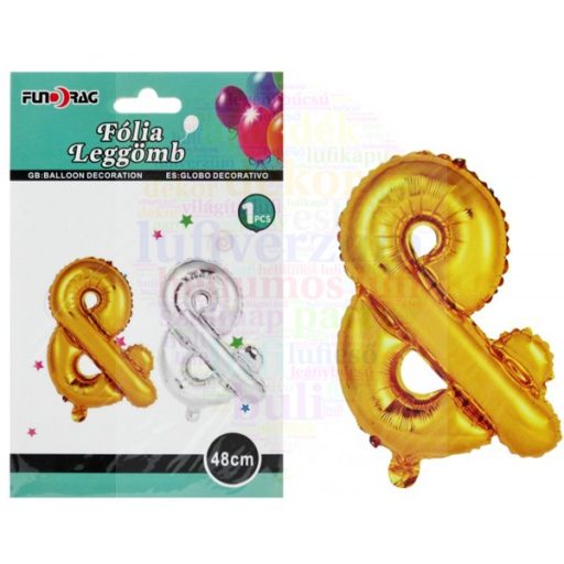 & jel - arany/ezüst színben vegyesen 45 cm