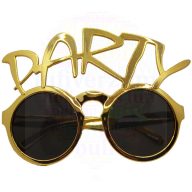 Arany party szemüveg