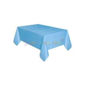 Babakék Műanyag Party Asztalterítő - 137 cm x 274 cm