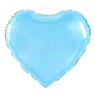 Babakék Szív Fólia Léggömb 45 cm