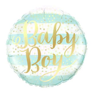 Baby Boy Fólia Lufi Babaszületésre - 45 cm
