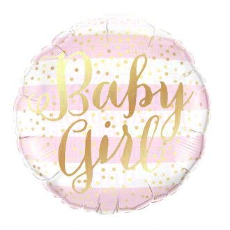 Baby Girl Fólia Lufi Babaszületésre - 45 cm