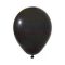 Balonevi léggömb 30 cm-es fekete színekben 100db/csomag