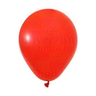 Balonevi léggömb 30 cm-es fehér színekben 100db/csomag