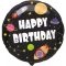 Birthday Space Szülinapi Fólia Lufi - 45 cm