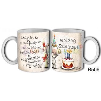 Boldog Szülinapot macis – Születésnapi bögre