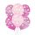 28 cm-es Boldog Születésnapot Pink Pöttyös Lufi darabra