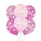 28 cm-es Boldog Születésnapot Pink Pöttyös Lufi darabra