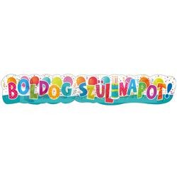 Boldog szülinapot Jamboree feliratú mintás banner - 148 cm-es