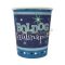 Boldog Szülinapot Kék Parti Pohár - 250 ml, 6 db-os