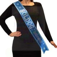 Boldog Szülinapot Kék Parti Vállszalag