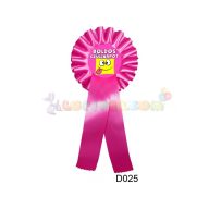   Boldog Szülinapot nyelvnyújtós pink – Díjszalag – Születésnapi ajándék