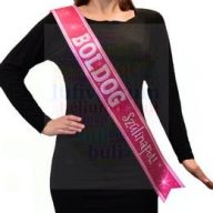 Boldog Szülinapot Rózsaszín Parti Vállszalag