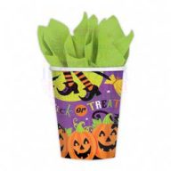 Boszi Parti Pohár Halloween-ra - 266 ml, 8 db-os