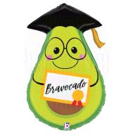 Bravocado Ballagási fólia lufi - 64 cm