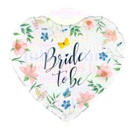 Bride to be Szív Fólia Lufi Lánybúcsúra - 45 cm