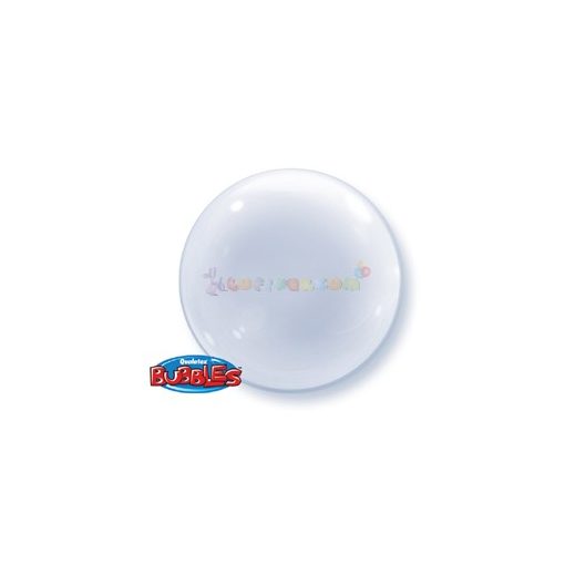 Átlátszó Deco Bubble Lufi 51 cm