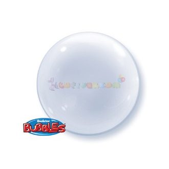 Átlátszó Deco Bubble Lufi 61 cm
