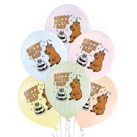 Belbal léggömb 30 cm-es - capibara party - 6 db/csomag