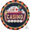 Casino Night Póker Kártya Mintás Fólia Lufi - 71 cm