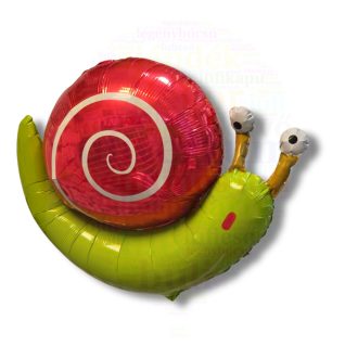 Csiga fólia lufi - 60 cm