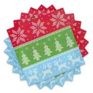 Csúnyapulcsi Karácsonyi Szalvéta - 33 x 33 cm, 16 db-os