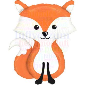 Cuki róka fólia lufi - 99 cm