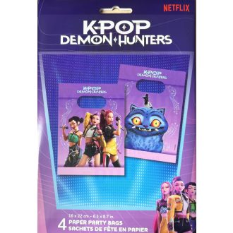   K-POP Demon Hunters – Démonvadászok - Ajándék zacskó 22x16 cm