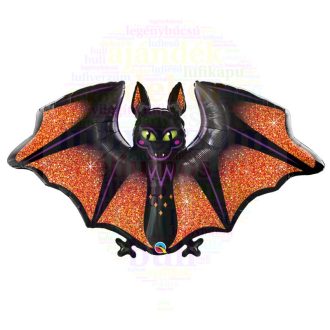 Denevér Fólia Lufi Halloween-re 127 cm