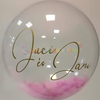 Bubbles lufi egyedi FELIRATOZÁSSAL