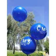   Héliumos gömb alakú 80 cm-es gömb gumi lufi egyedi FELIRATOZÁSSAL