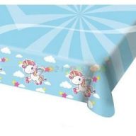  Egyszarvú Unikornis Csillagokkal Parti Asztalterítő - 180 cm x 130 cm