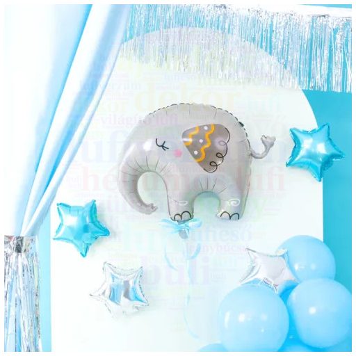 Elefánt Fólia lufi 60 cm