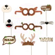 Erdei állatok fotókellék 9 db-os