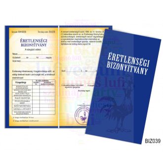 Éretlenségi bizonyítvány - Vicces ajándék