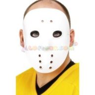 Fehér Műanyag Hockey Maszk