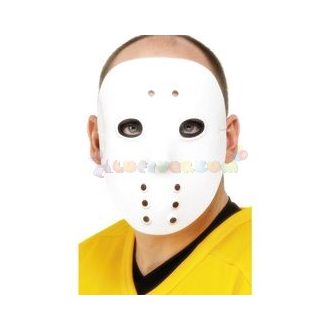 Fehér Műanyag Hockey Maszk