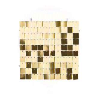 Fényes Arany Háttér Dekorpanel - 30 cm x 30 cm - 1 db