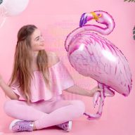 Flamingó Fólia Lufi